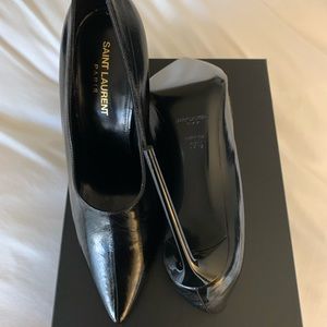 ST. LAURENT POINTED TOE STILETTO HEELS